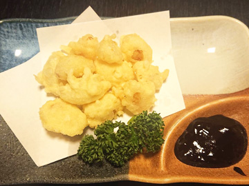 にんにく天婦羅